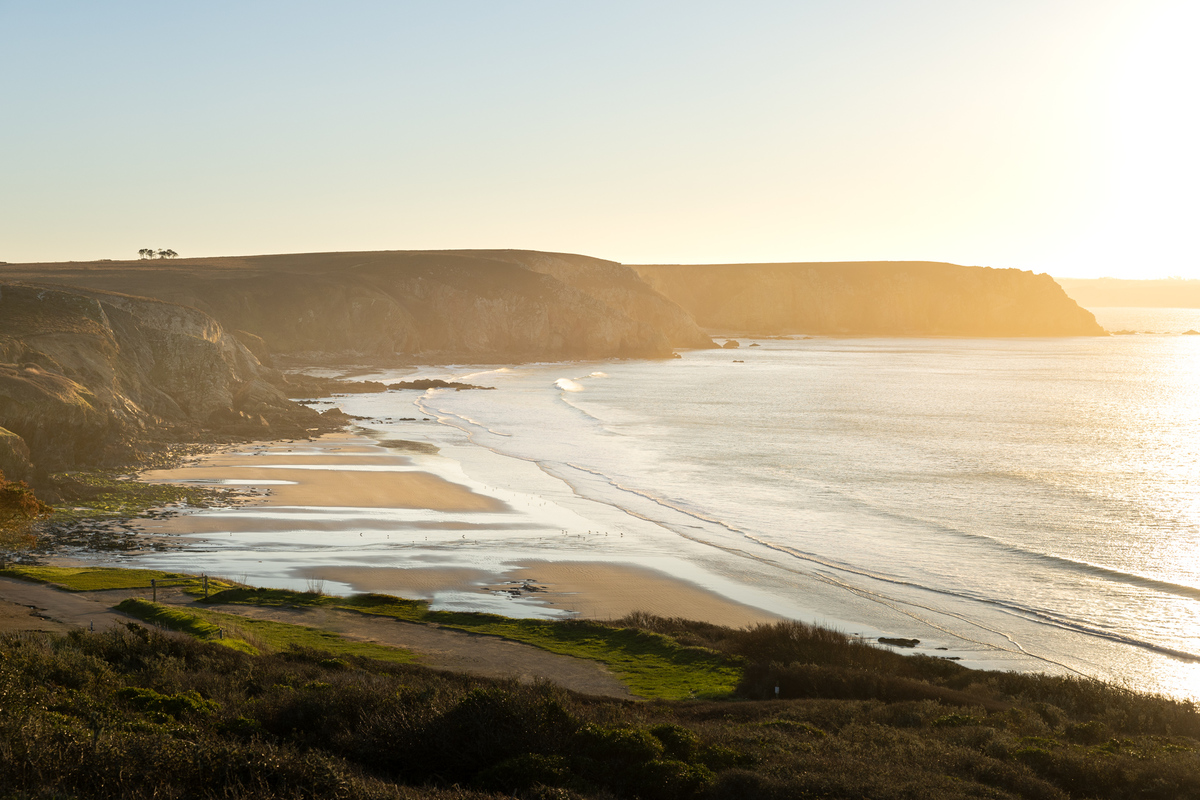 Plage du Veryac'h et c&ocirc;te de Camaret-sur-Mer