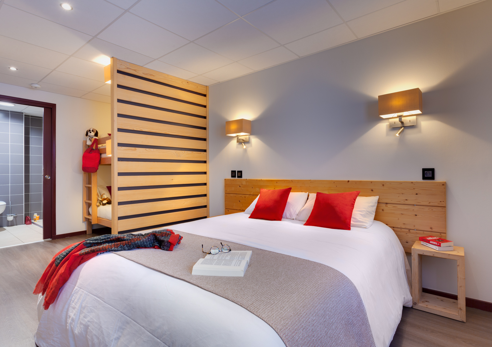 Chambre avec vue Mont-Blanc au Col de Voza