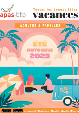 APAS-BTP catalogue vacances 2023