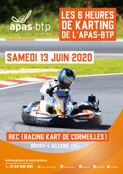 Les 6 heures de karting de l'APAS-BTP