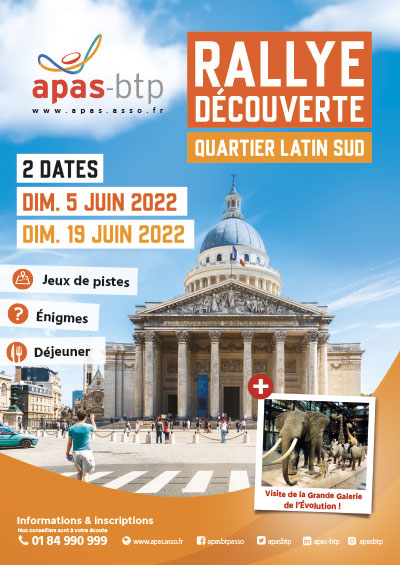 Évènements APAS-BTP Rallye Découverte