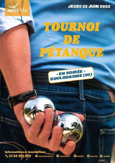 Tournoi de pétanque