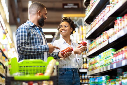 Alimentation et faire ses courses