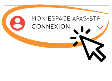 Connexion compte en ligne APAS-BTP