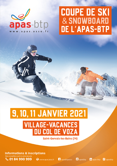 Coupe de ski & snowboard APAS-BTP