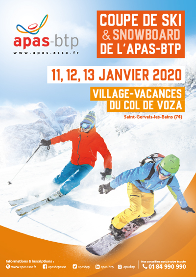 Coupe de ski et snowboard APAS-BTP