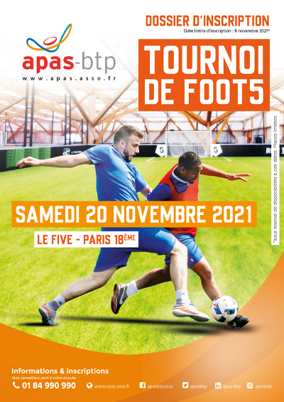 Tournoi de Foot5 APAS-BTP