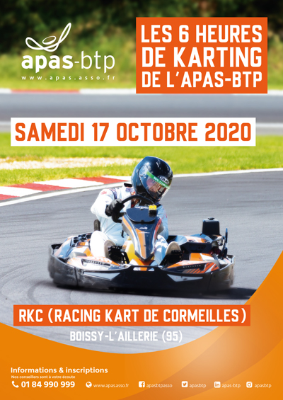 Les 6 heures de karting de l'APAS-BTP