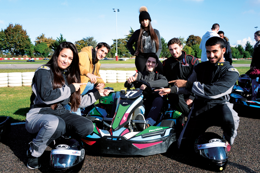 APAS-BTP : 4 heures de karting jeunes apprentis