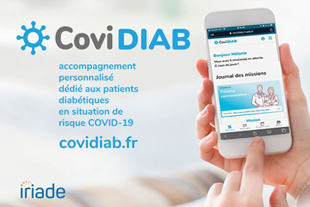COVID-19 : CoviDIAB, une application destinée aux diabétiques confinés