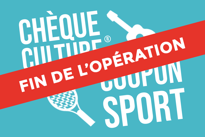Fin de l'opération Coupon Sport et cheque culture offerts par l'APAS-BTP