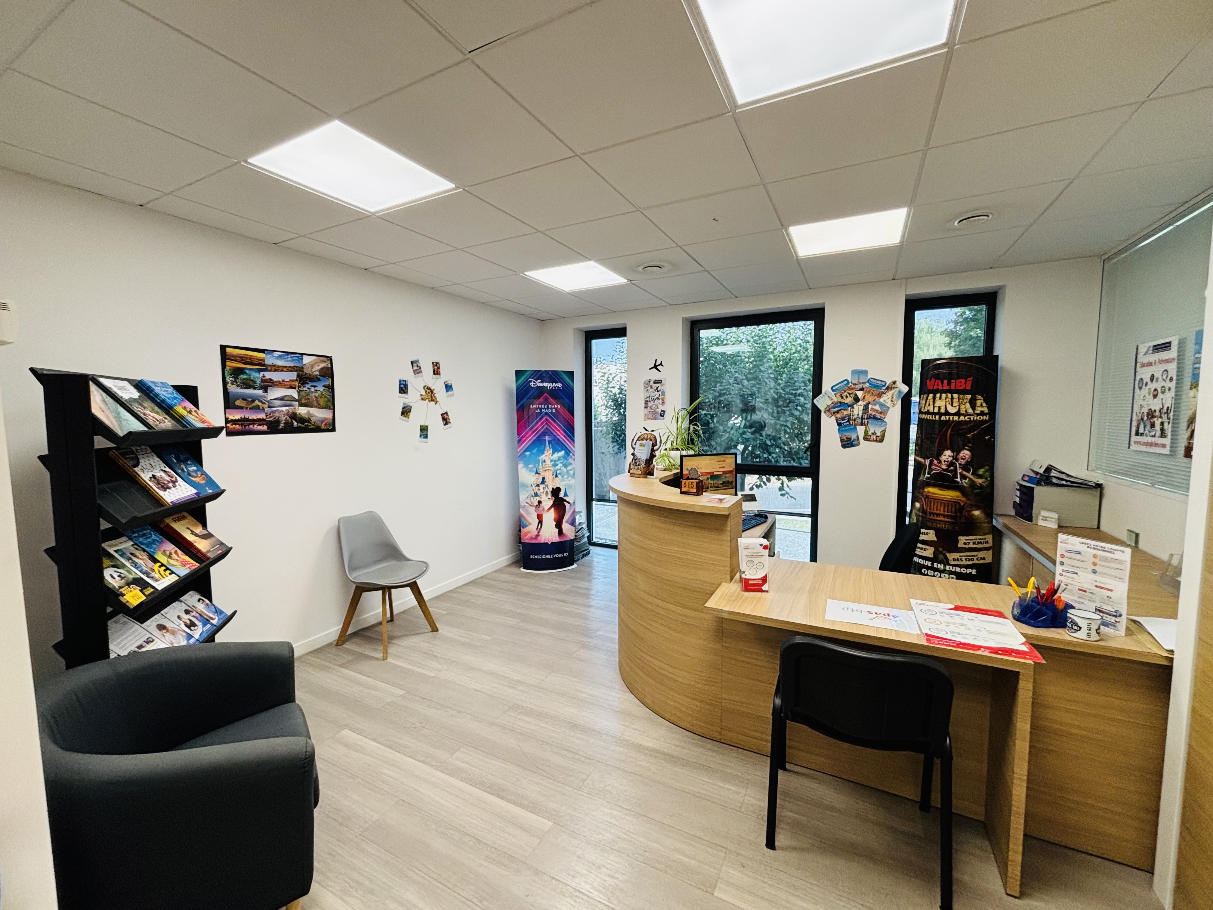 Intérieur du point de contact APAS-BTP Cergy
