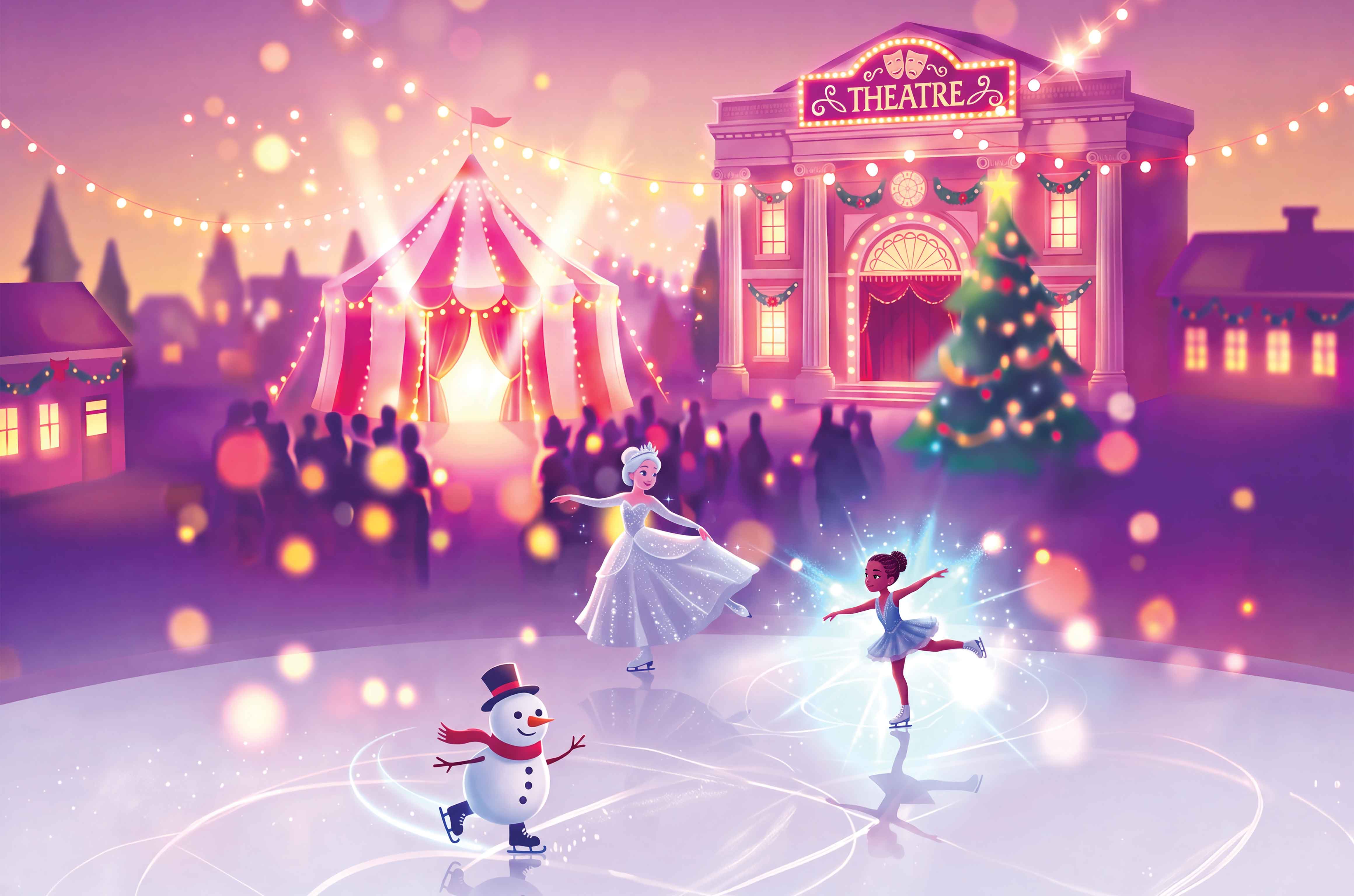 Spectacles de fin d'ann&eacute;e APAS-BTP : cirque, th&eacute;&acirc;tre et spectacle sur glace