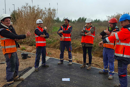 Échauffement sur les chantiers