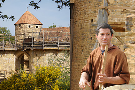 le chantier de Guédelon