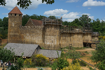 chantier de guédelon