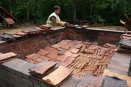 le chantier de Guédelon