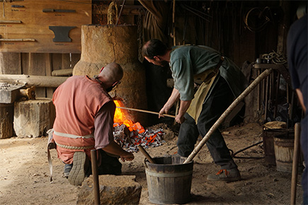 chantier de guédelon