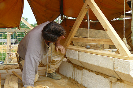 chantier de guédelon