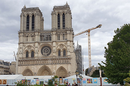 le chantier de Notre-Dame