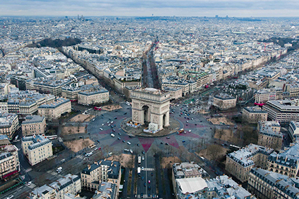 APAS-BTP Paris vu de haut