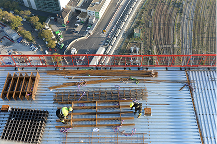 le chantier des Tours DUO