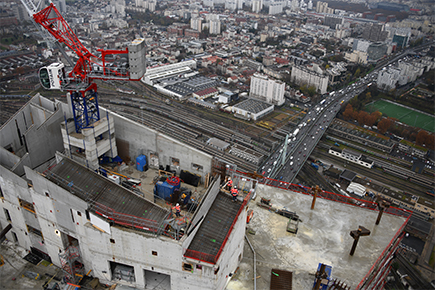 le chantier des Tours DUO