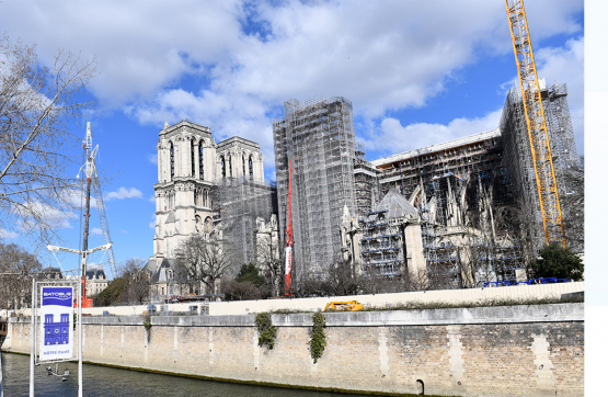 le chantier de Notre-Dame