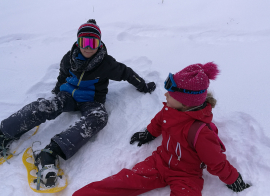 Trappeurs et Ski dans les Bauges - hiver - 6/12 ans