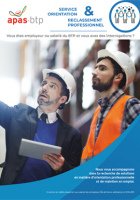 Service OPRP de l'APAS-BTP : orientation et reclassemen professionnel