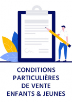 Conditions particulières de vente Enfants & Jeunes été - automne 2024