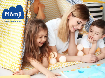Momji garde d'enfant en anglais